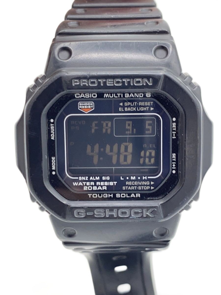 【中古】CASIO◆クォーツ腕時計・G-SHOCK/デジタル/BLK//【服飾雑貨他】
