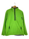 【中古】UNDEFEATED◆フリースジャケット/M/ポリエステル/GRN/18AW/リバーシブルアノラックジャケット【メンズウェア】|詳細画像
