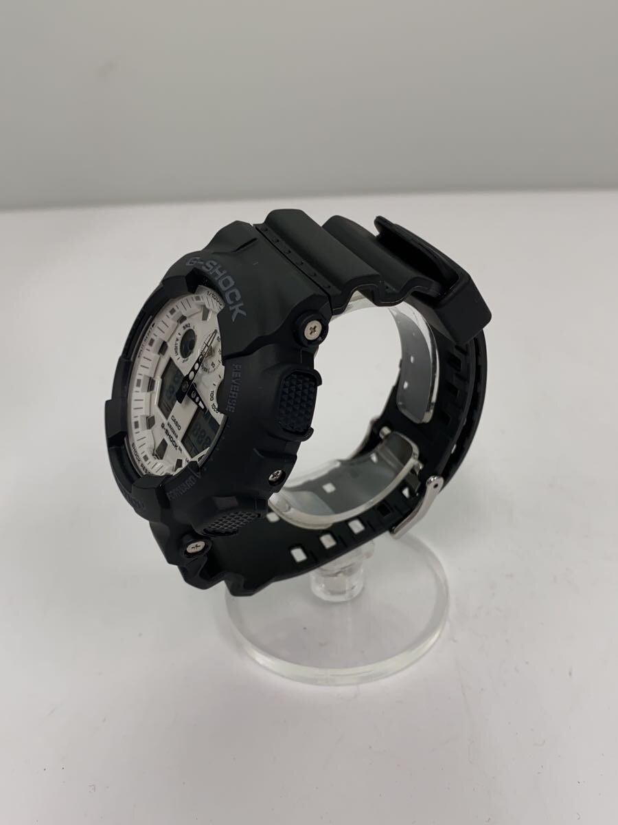 2nd STREET 楽天市場店の【中古】CASIO◆クォーツ腕時計_G-SHOCK/デジアナ/ラバー/WHT/BLK【服飾雑貨他】｜アングル2