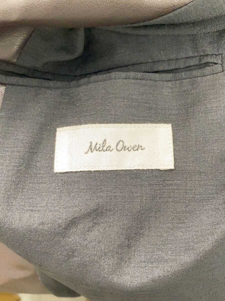 【中古】Mila Owen◆オーバーサイズジャケット/one/フェイクレザー/BRW/無地/09WFJ244110【レディースウェア】 jumblestore-38838901 2nd STREET 楽天市場店 サンプル画像3