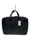 【中古】PORTER◆インタラクティブ/2way/ブリーフケース/--/BLK/無地/ブラック/黒【バッグ】