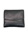 【中古】Maison Margiela◆3つ折り財布/レザー/BLK/無地/メンズ【服飾雑貨他】(4)