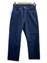 【中古】Ordinary Fits◆117 TYPE LOOSE/ONE WASH/ボトム/30/デニム/IDG/無地/117OW-325【メンズウェア】