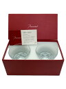 【中古】Baccarat◆グラス/2点セット/CLR【キッチン用品】