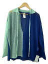 【中古】eenie◆セーター(薄手)/FREE/コットン/ブルー/23012304070//【レディースウェア】(4)