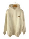【中古】BALENCIAGA◆パーカー/XS/コットン/WHT/THV61//【メンズウェア】