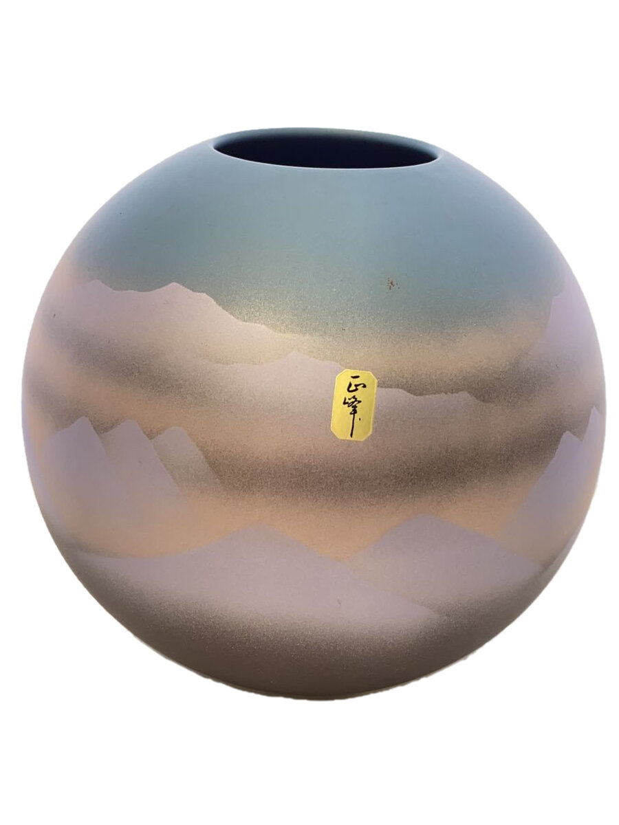 【中古】九谷焼◆壷・花瓶/マルチカラー【インテリア小物・日用雑貨】