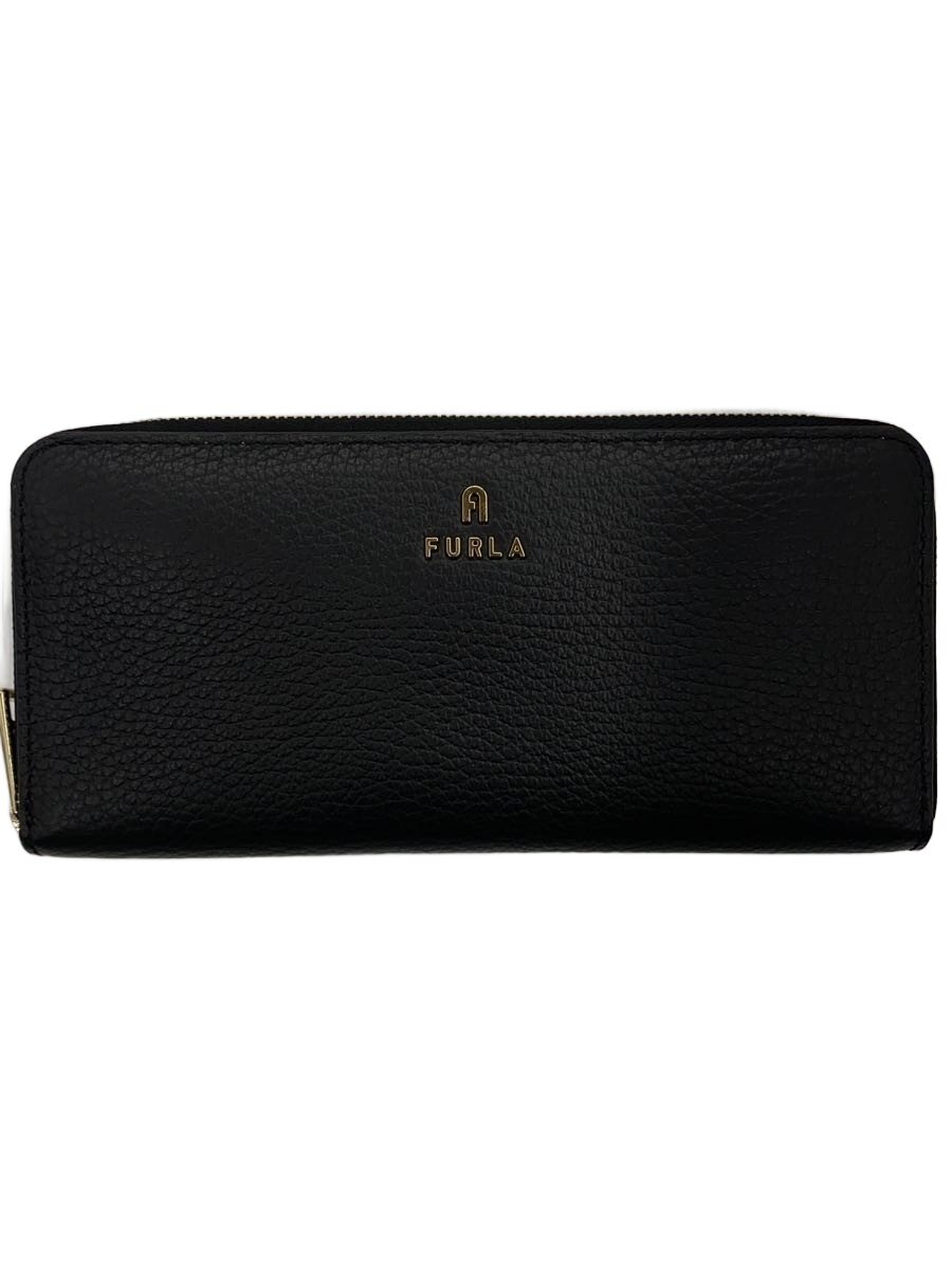 【中古】FURLA◆長財布/--/BLK/無地/レディース/WP00313_ARE000_1007_O6000【服飾雑貨他】