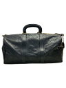 【中古】CHANEL◆ビコローレボストンバッグ/ボストンバッグ/レザー/BLK/黒/ココマーク/ショルダー欠品【バッグ】