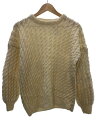 【中古】ニット・セーター(厚手)/--/ウール/CRM【メンズウェア】