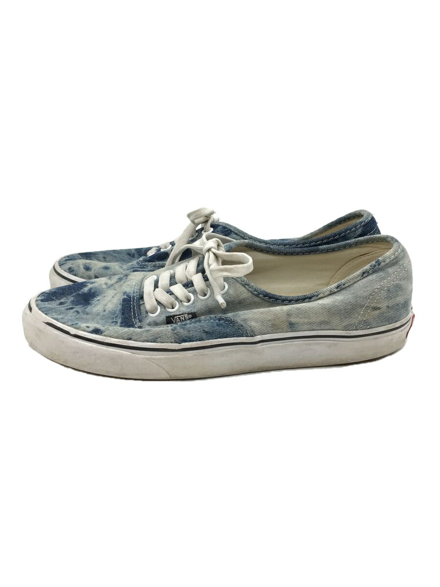 【中古】VANS◆ローカットスニーカー/27.5cm/IDG/デニム/TB4R【シューズ】