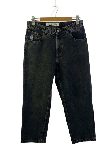 【中古】POLAR SKATE CO.◆ボトム/32/デニム/BLK/無地/PSC-SP21-93DENIM【メンズウェア】 【中古】POLAR SKATE CO.◆ボトム/32/デニム/BLK/無地/PSC-SP21-93DENIM【メンズウェア】