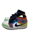 【中古】NIKE◆AIR JORDAN 1 MID SE/24.5cm/マルチカラー【シューズ】(4)