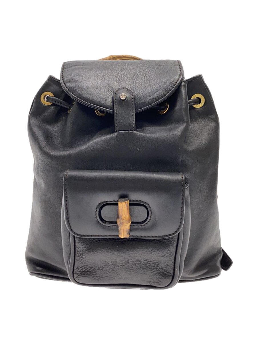 【中古】GUCCI◆リュックサック_バン