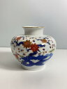 【中古】深川製磁◆壷・花瓶/WHT【インテリア小物・日用雑貨】