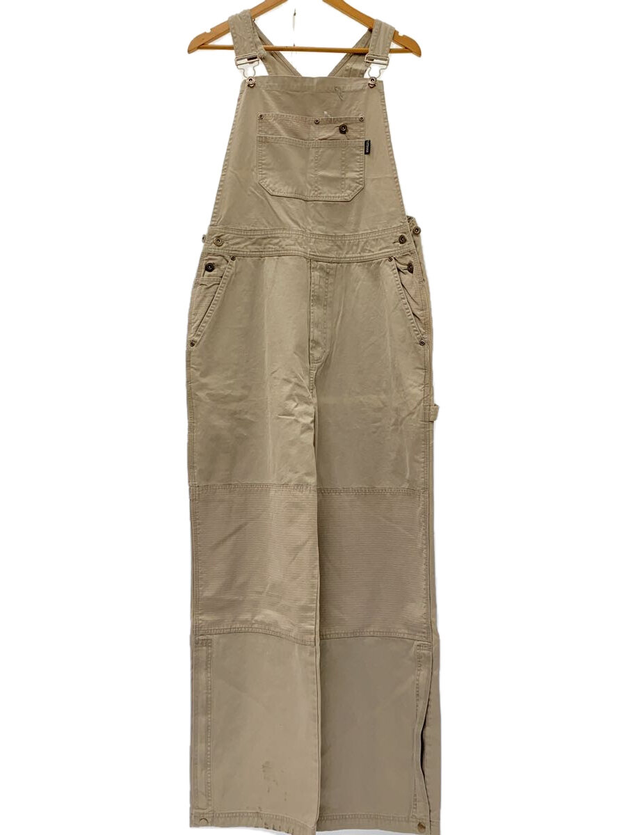 【中古】STUSSY◆オーバーオール/M/コットン/GRY/WORKGEAR/タグ付【メンズウェア】