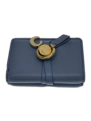 【中古】Chloe◆財布/レザー/BLU/無地/レディース/CHC21WP719F57484【服飾雑貨他】 【中古】Chloe◆財布/レザー/BLU/無地/レディース/CHC21WP719F57484【服飾雑貨他】
