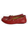 【中古】REGAL◆デッキシューズ/24.5cm/RED/4DF52D【シューズ】(4)