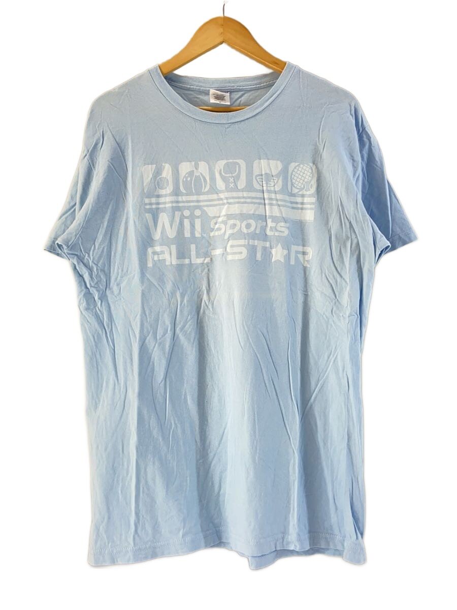【中古】BAY ISLAND/Tシャツ/XL/コットン/BLU/WII-SPORTS/2007【メンズウェア】