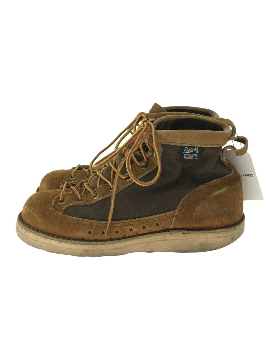 【中古】Danner◆レースアップブーツ/--/CML/キャメル/RIVER WALKER【シューズ】