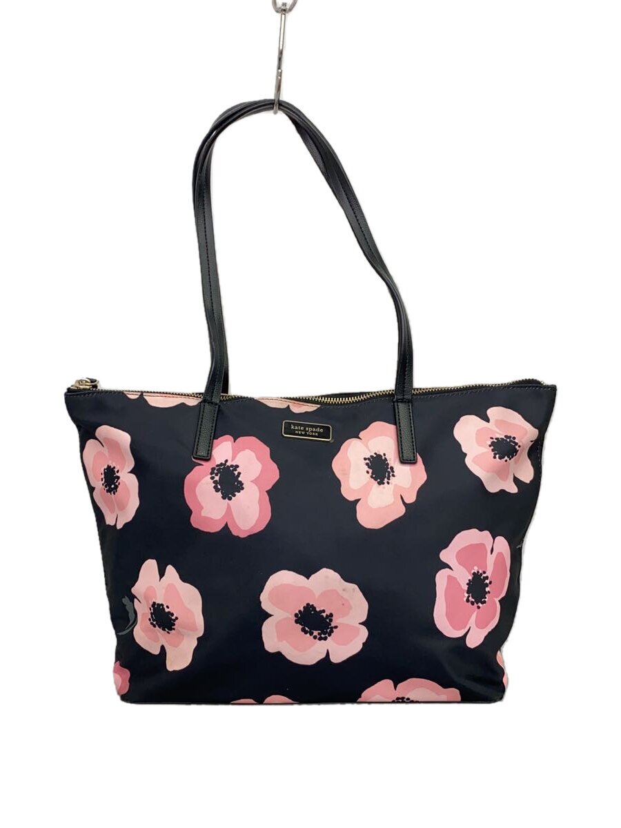 KATE SPADE - 【中古】kate spade new york◆トートバッグ/--/BLK/p436【バッグ】
