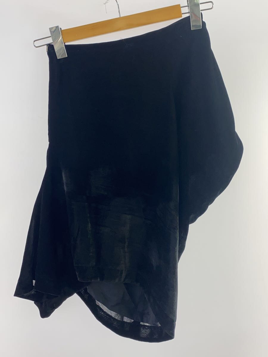【中古】COMME des GARCONS◆ショートパンツ/S/ベロア/BLK/GP-05014S【レディースウェア】