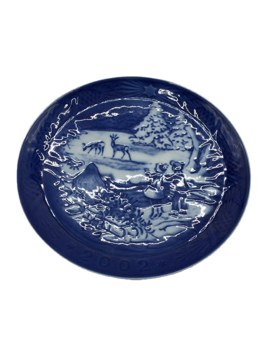 【中古】ROYAL COPENHAGEN◆プレート/BLU