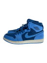 【中古】NIKE◆AIR JORDAN 1 HIGH STRAP/エアジョーダンハイストラップ/ブルー/342132-407/28【シューズ】