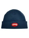 【中古】Supreme◆ニットキャップ/--/アクリル/BLK/メンズ【服飾雑貨他】