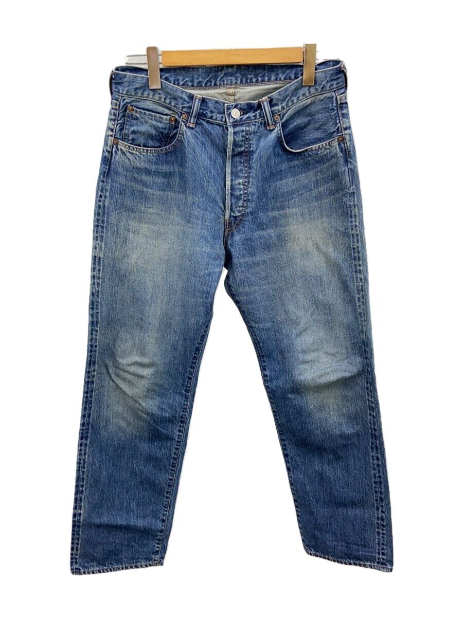 【中古】A.PRESSE◆Washed Denim Pants E/ボトム/32/コットン/IDG/AP-4004【メンズウェア】