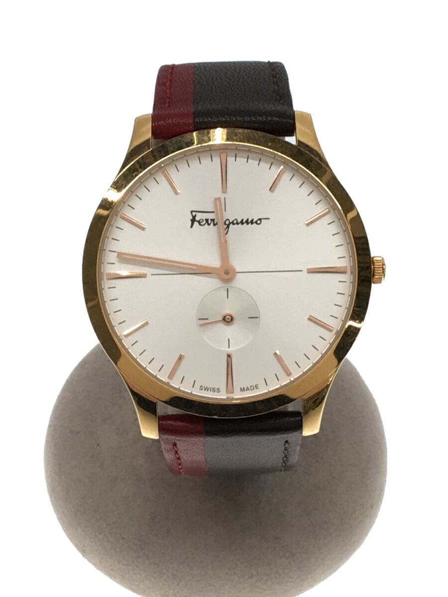 【中古】Salvatore Ferragamo◆クォーツ