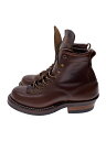 【中古】WHITE’S BOOTS◆レースアップブーツ/US7.5/BRW//【シューズ】(4)