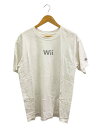 【中古】Tシャツ/L/コットン/WHT/wii/企業T【メンズウェア】