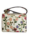 【中古】kate spade new york◆カードケース/--/WHT/花柄/レディース【服飾雑貨他】