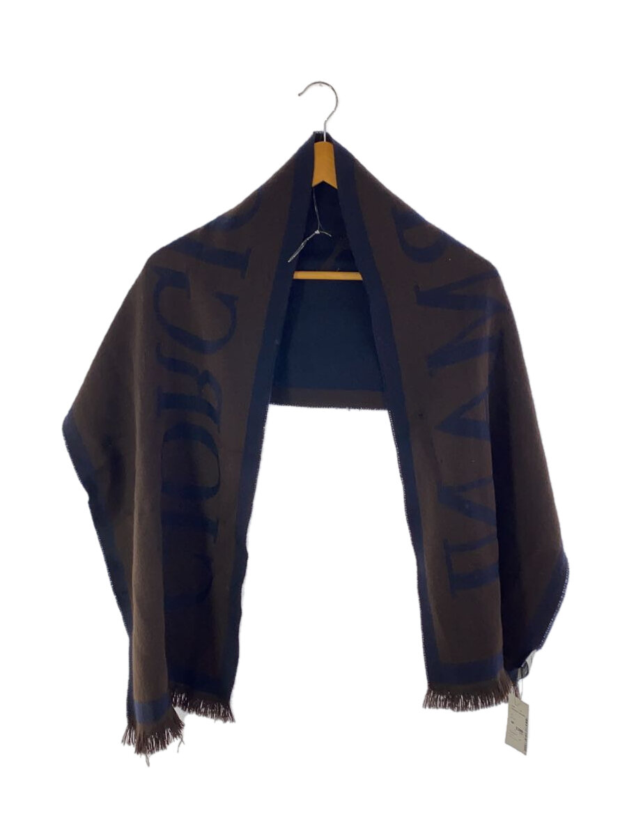 【中古】GIORGIO ARMANI◆マフラー/ウール/メンズ【服飾雑貨他】