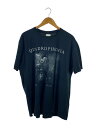 【中古】GILDAN◆Tシャツ/XXL/コットン/BLK//【メンズウェア】(4)