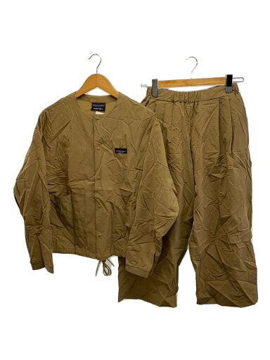 【中古】THOUSAND MILE◆セットアップ/M/ナイロン/キャメル/OUTDOORSETUP【メンズウェア】 【中古】THOUSAND MILE◆セットアップ/M/ナイロン/キャメル/OUTDOORSETUP【メンズウェア】