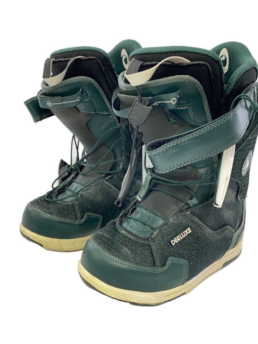 【中古】DEELUXE◆スノーボードブーツ/23.5cm/GRN/id 7.1 lara【スポーツ】