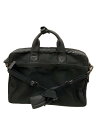 【中古】PORTER◆ターク/ブリーフケース/ナイロン/BLK/無地/TAG【バッグ】