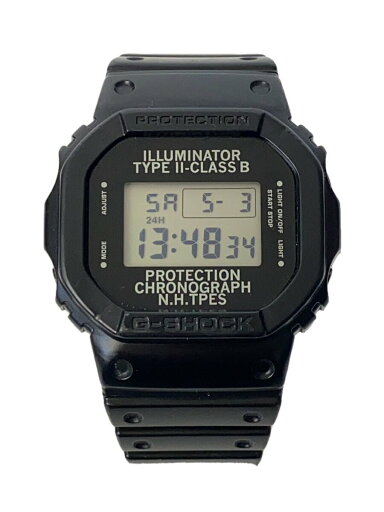 【中古】CASIO◆クォーツ腕時計/デジタル/ラバー/BLK/BLK/DW-5600NH【服飾雑貨他】 【中古】CASIO◆クォーツ腕時計/デジタル/ラバー/BLK/BLK/DW-5600NH【服飾雑貨他】