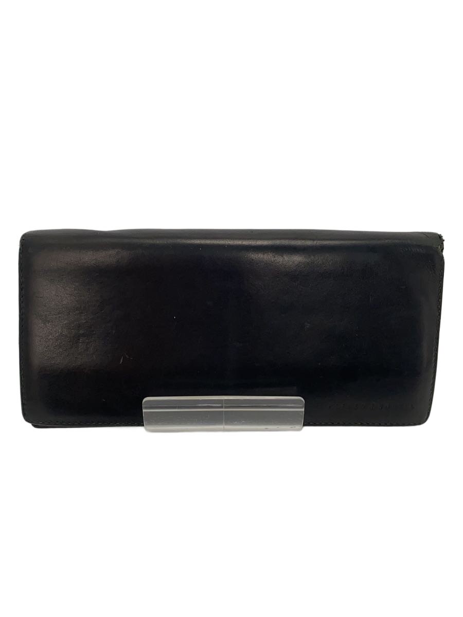【中古】dunhill◆長財布/レザー/BLK/�