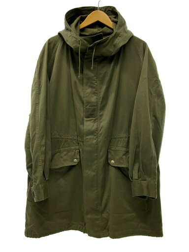 【中古】FRENCH MILITARY◆モッズコート/--/--/KHK//【メンズウェア】 【中古】FRENCH MILITARY◆モッズコート/--/--/KHK//【メンズウェア】