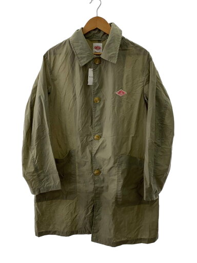 【中古】DANTON◆ナイロンタフタ/ステンカラーコート/38/ナイロン/KHK/jd-8041ntf【メンズウェア】 【中古】DANTON◆ナイロンタフタ/ステンカラーコート/38/ナイロン/KHK/jd-8041ntf【メンズウェア】