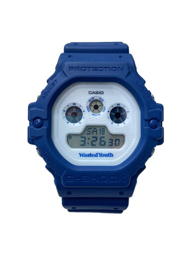 【中古】CASIO◆クォーツ腕時計_G-SHOCK/ジーショック/デジタル/ラバー/BLU/BLU//【服飾雑貨他】 【中古】CASIO◆クォーツ腕時計_G-SHOCK/ジーショック/デジタル/ラバー/BLU/BLU//【服飾雑貨他】
