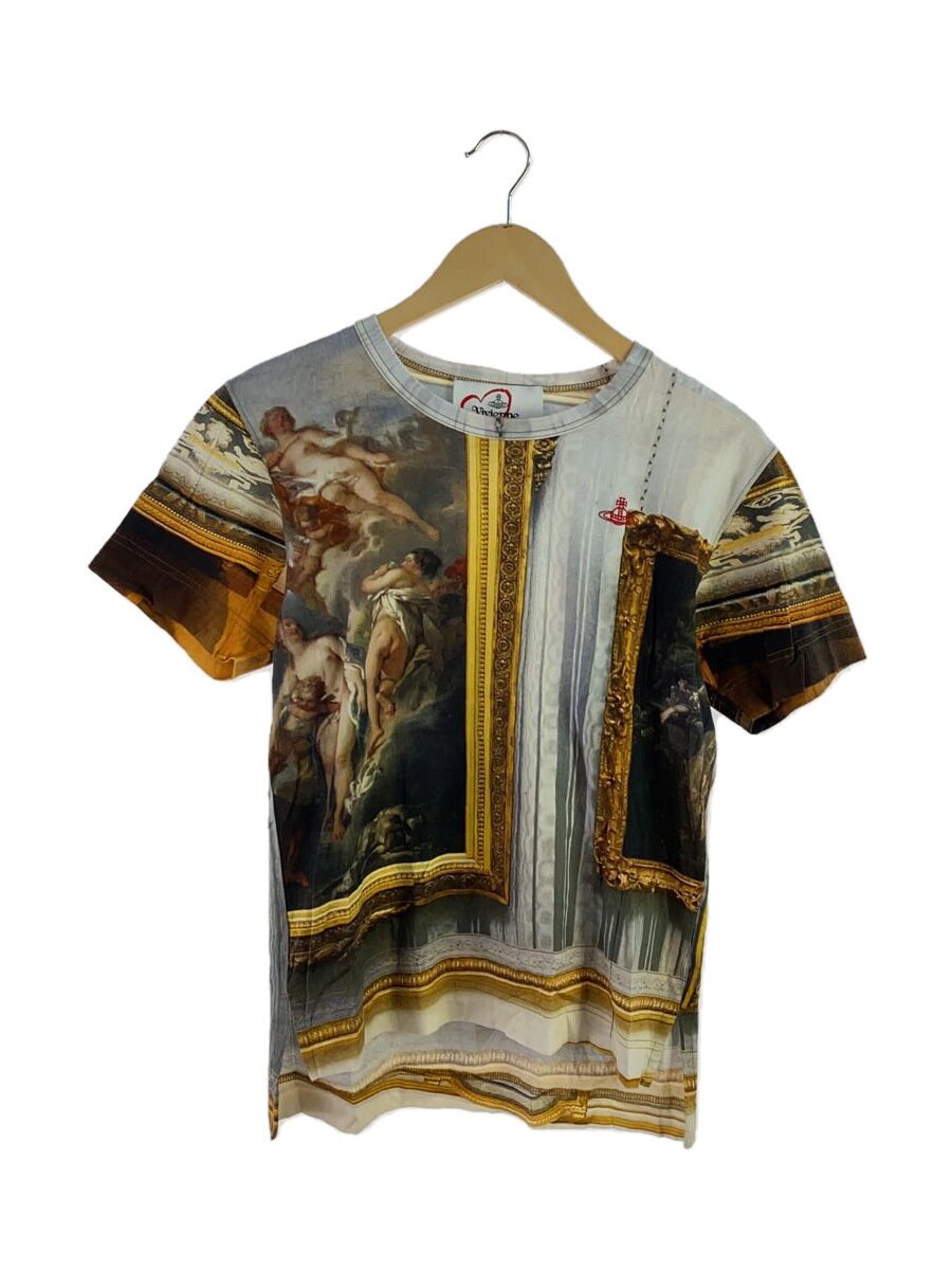 Vivienne Westwood RED LABEL◆WALLACE COLLECTION/Tシャツ/M/コットン/マルチカラー/16-82-321002