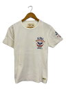 ALPHA INDUSTRIES◆Tシャツ/L/コットン/WHT/TC1028