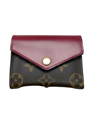 【中古】LOUIS VUITTON◆ポルト・フォイユ・ゾエ_モノグラム・キャンバス_BRW_フューシャ/PVC/BRD/総柄/レディース【服飾雑貨他】 【中古】LOUIS VUITTON◆ポルト・フォイユ・ゾエ_モノグラム・キャンバス_BRW_フューシャ/PVC/BRD/総柄/レディース【服飾雑貨他】