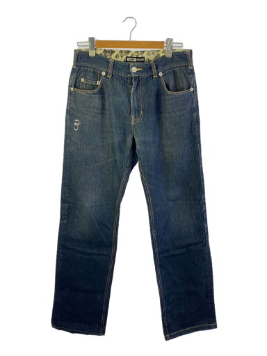 【中古】X-LARGE◆ストレートパンツ/XL/デニム/IDG【メンズウェア】 【中古】X-LARGE◆ストレートパンツ/XL/デニム/IDG【メンズウェア】