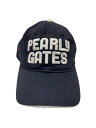 【中古】PEARLY GATES◆キャップ/--/コットン/BLK/レディース【服飾雑貨他】