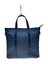 【中古】LOUIS VUITTON◆タダオPM_ダミエ・グラフィット_BLK/PVC/BLK【バッグ】(4)